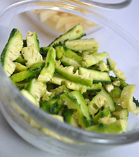 Potato Bitter Melon Dish