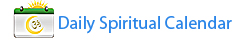 Daily Spiritual Calendar