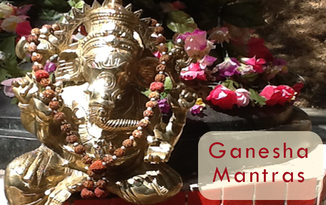 Ganesha Mantras